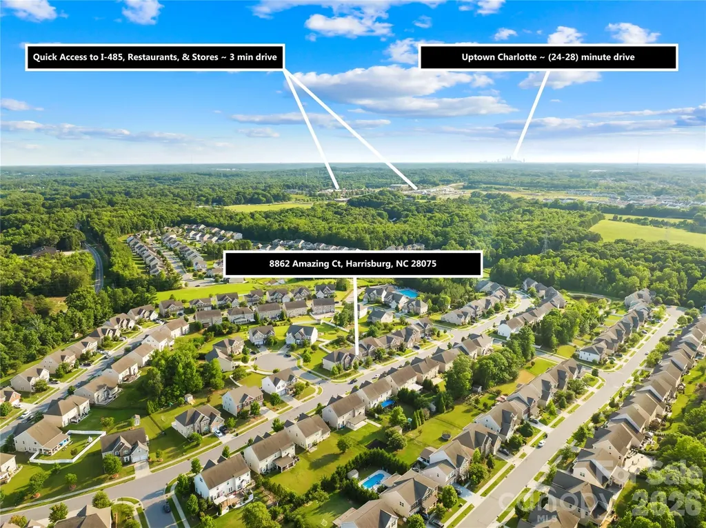 8862 Amazing Court Harrisburg NC 28075