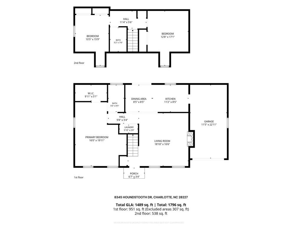 8345 Houndstooth Drive Charlotte NC 28227