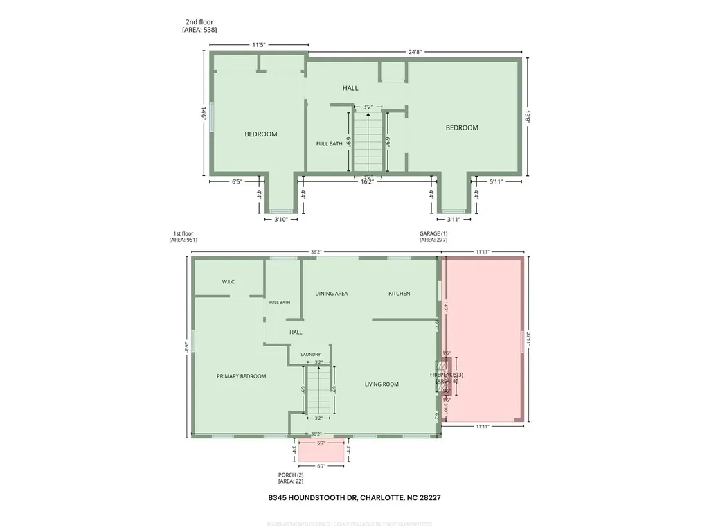8345 Houndstooth Drive Charlotte NC 28227
