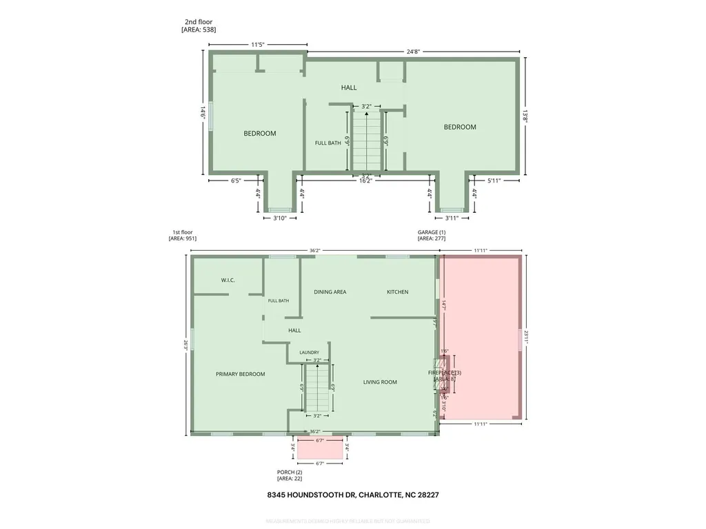 8345 Houndstooth Drive Charlotte NC 28227