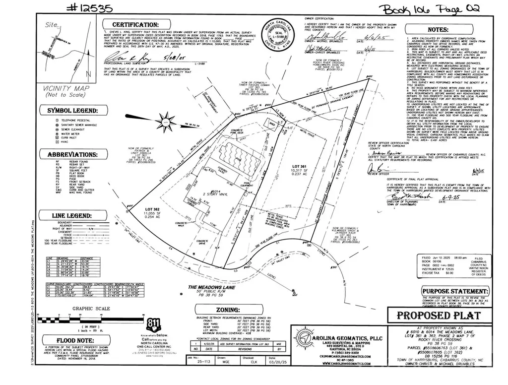 6010 The Meadows Lane Harrisburg NC 28075