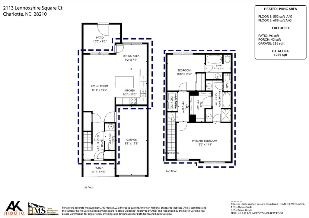 2113 Lennoxshire Square Court Charlotte NC 28210
