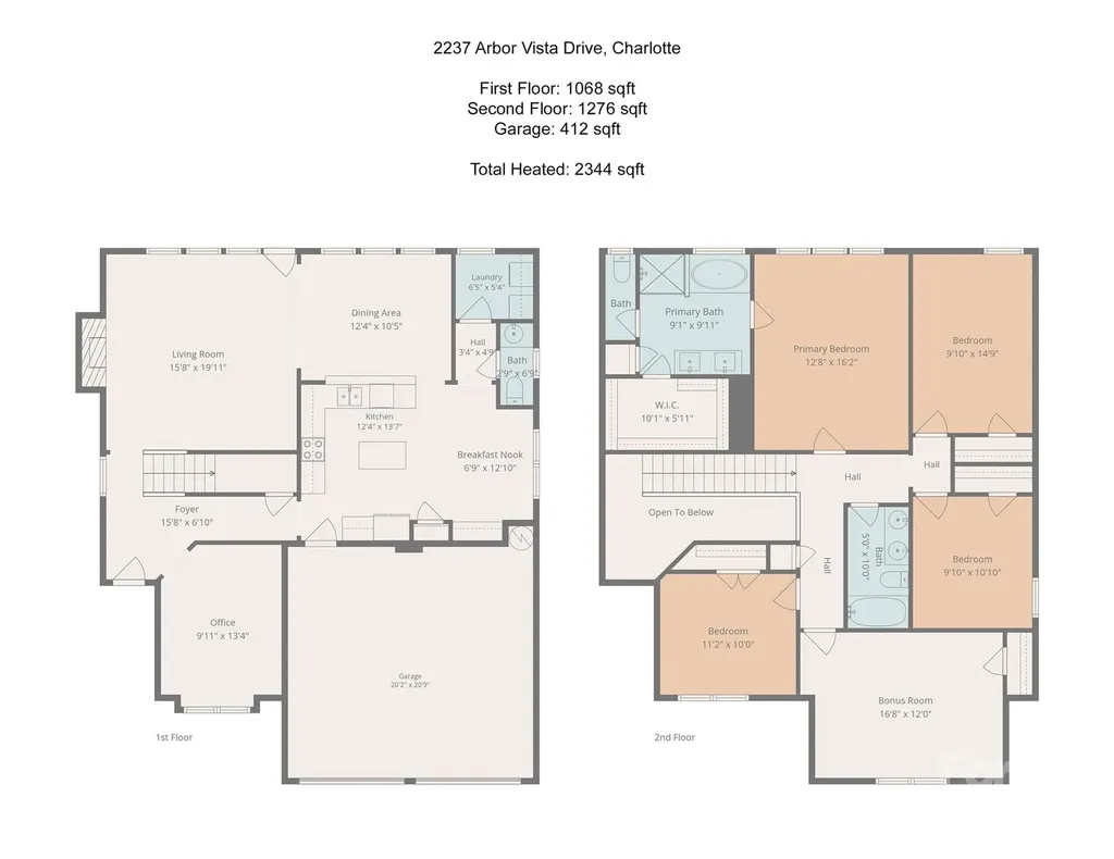 2237 Arbor Vista Drive Charlotte NC 28262