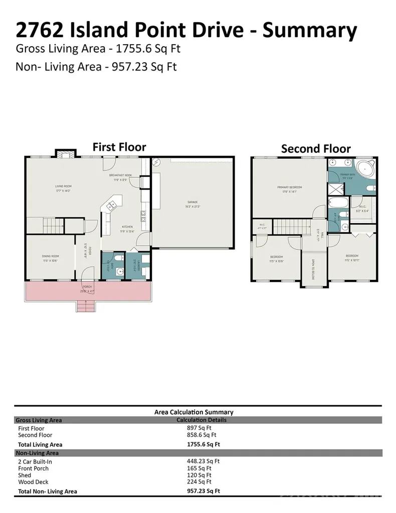 2762 Island Point Drive NW Concord NC 28027