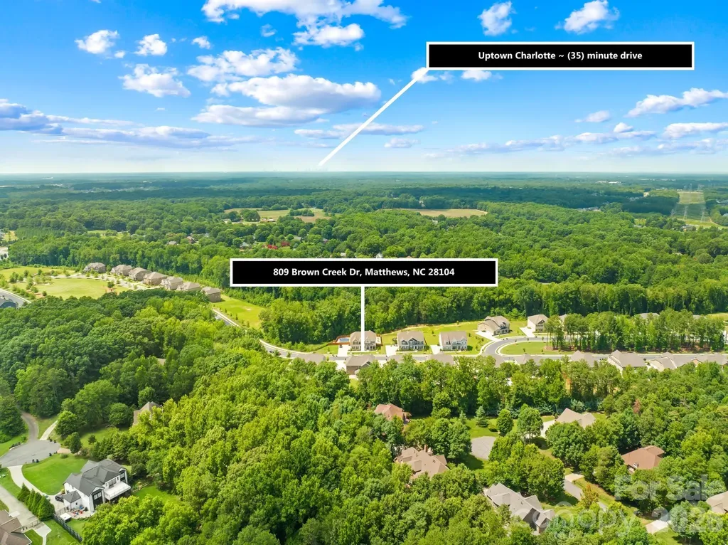 809 Brown Creek Drive Matthews NC 28104