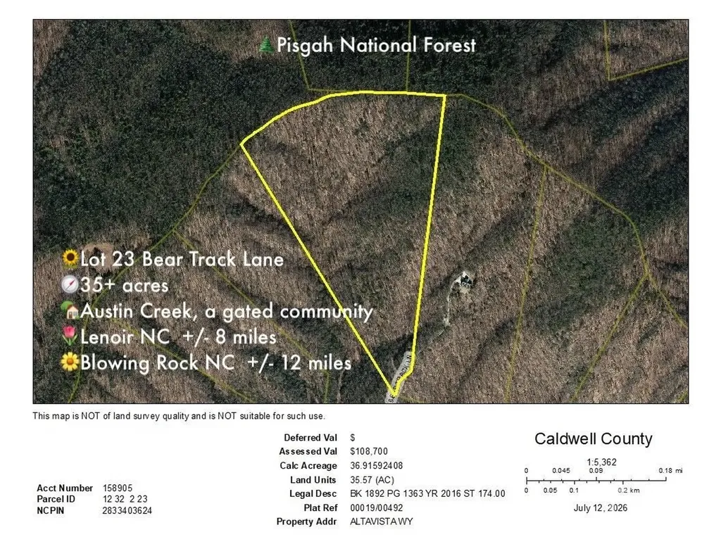 Lot 23 Bear Track Lane Lenoir NC 28645