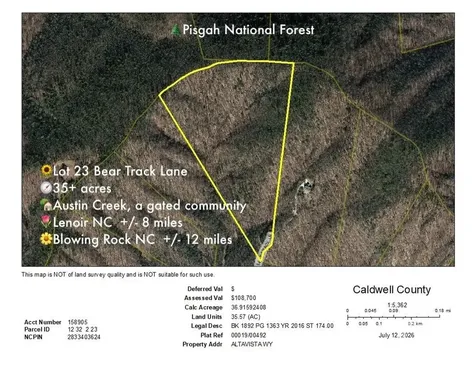 Lot 23 Bear Track Lane Lenoir NC 28645