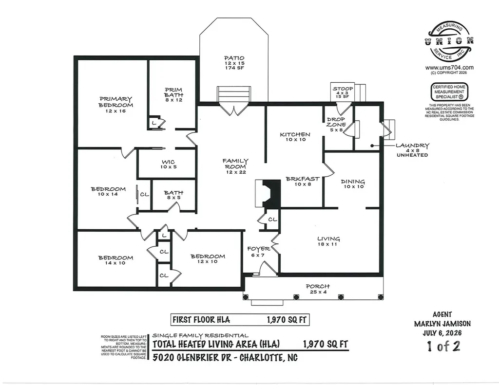5020 Glenbrier Drive Charlotte NC 28212