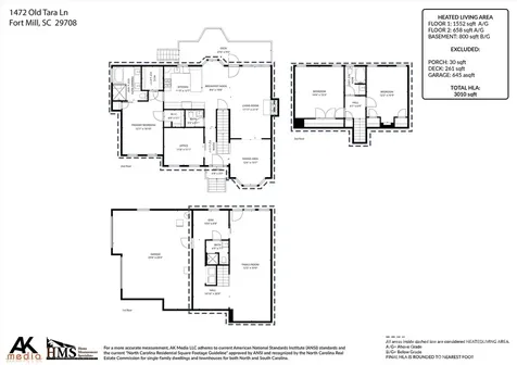 1472 Old Tara Lane Fort Mill SC 29708