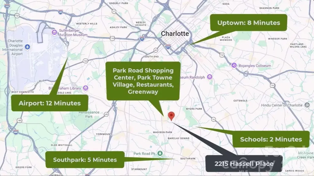 2215 Hassell Place Charlotte NC 28209