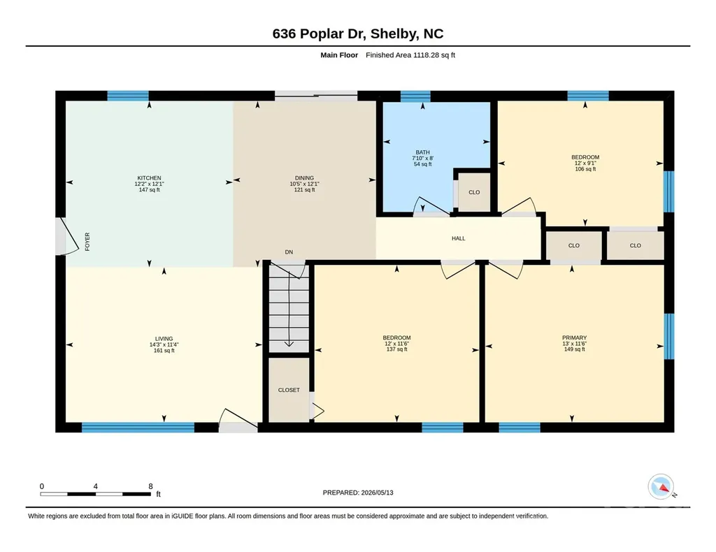 636 Poplar Drive Shelby NC 28152