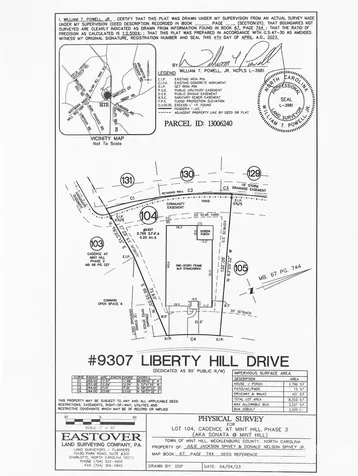 9307 Liberty Hill Drive Mint Hill NC 28227