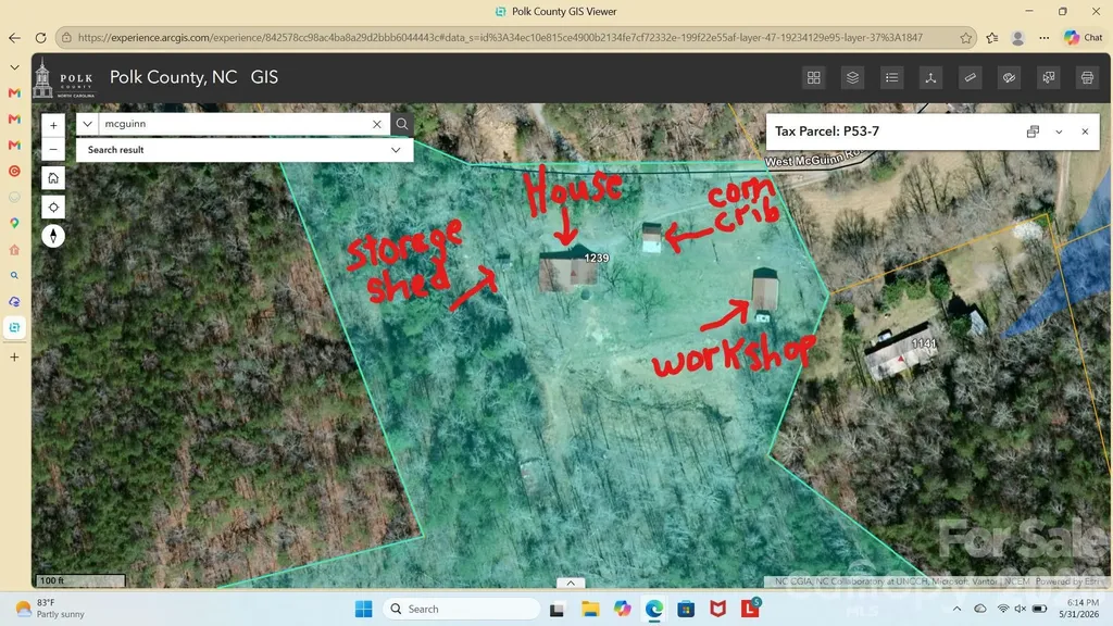 1239 W Mcguinn Road Mill Spring NC 28756