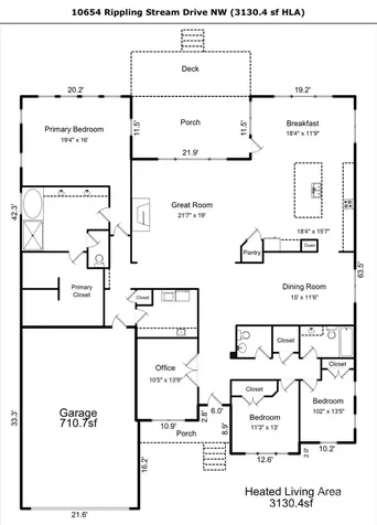 10654 Rippling Stream Drive NW Concord NC 28027