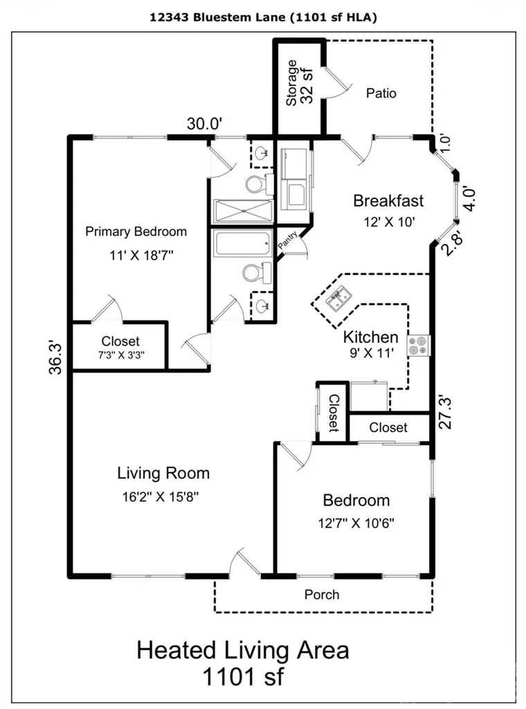 12343 Bluestem Lane Charlotte NC 28277