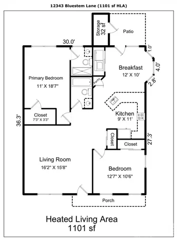 12343 Bluestem Lane Charlotte NC 28277