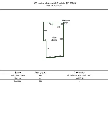 1308 Kenilworth Avenue Charlotte NC 28203