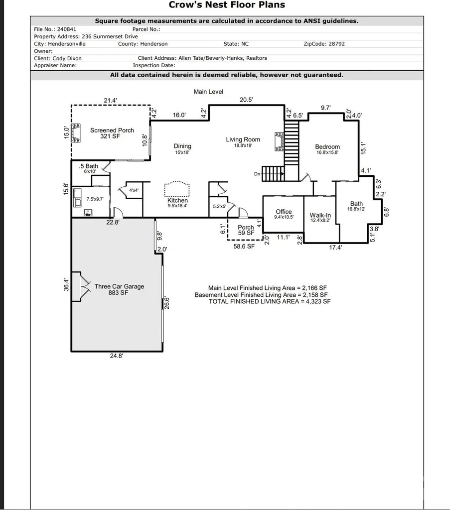 236 Summerset Drive Hendersonville NC 28792