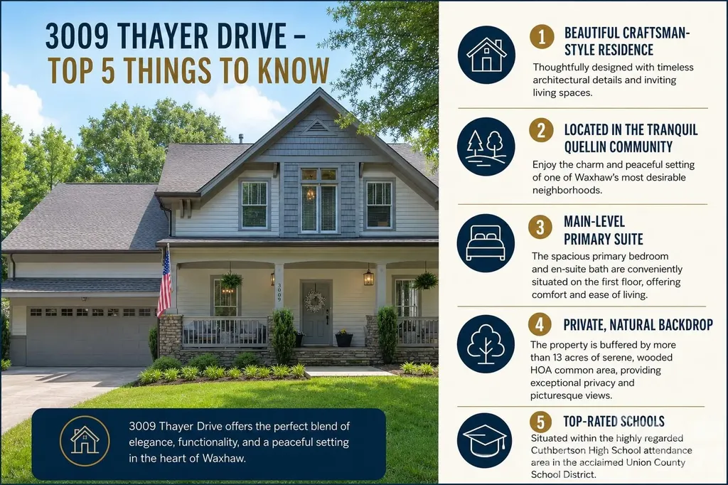 3009 Thayer Drive Waxhaw NC 28173