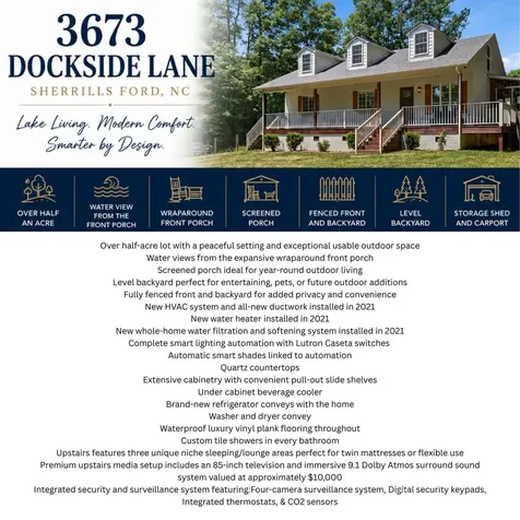 3673 Dockside Lane Sherrills Ford NC 28673
