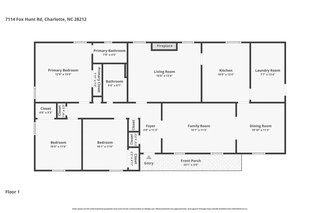 7114 Fox Hunt Road Charlotte NC 28212
