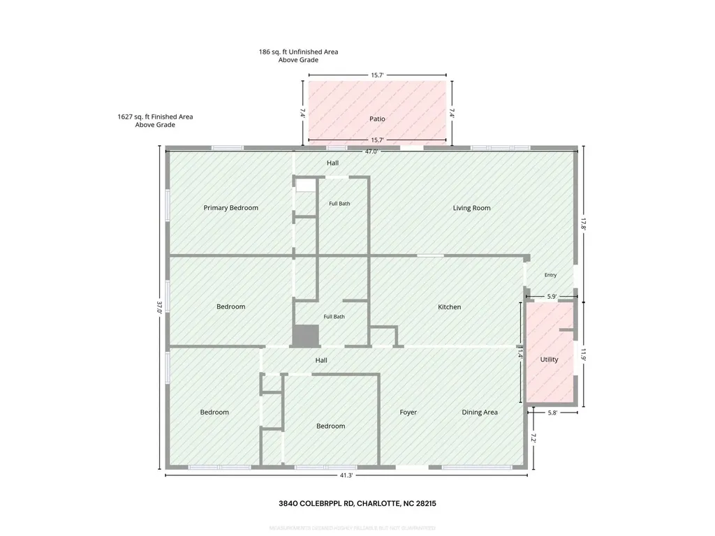 3840 Colebrook Road Charlotte NC 28215