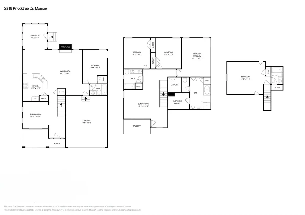 2218 Knocktree Drive Indian Trail NC 28079