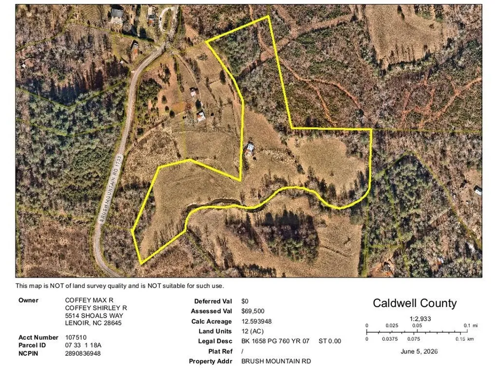 0 Brush Mountain Road Lenoir NC 28645