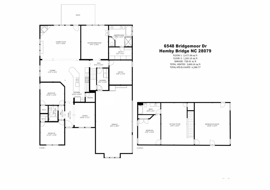 6548 Bridgemoor Drive Indian Trail NC 28079