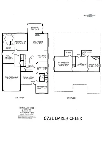 6721 Baker Creek Avenue Indian Land SC 29707