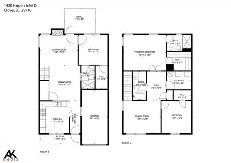 1430 Harpers Inlet Drive Clover SC 29710