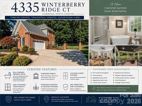 4335 Winterberry Ridge Court Winston Salem NC 27103