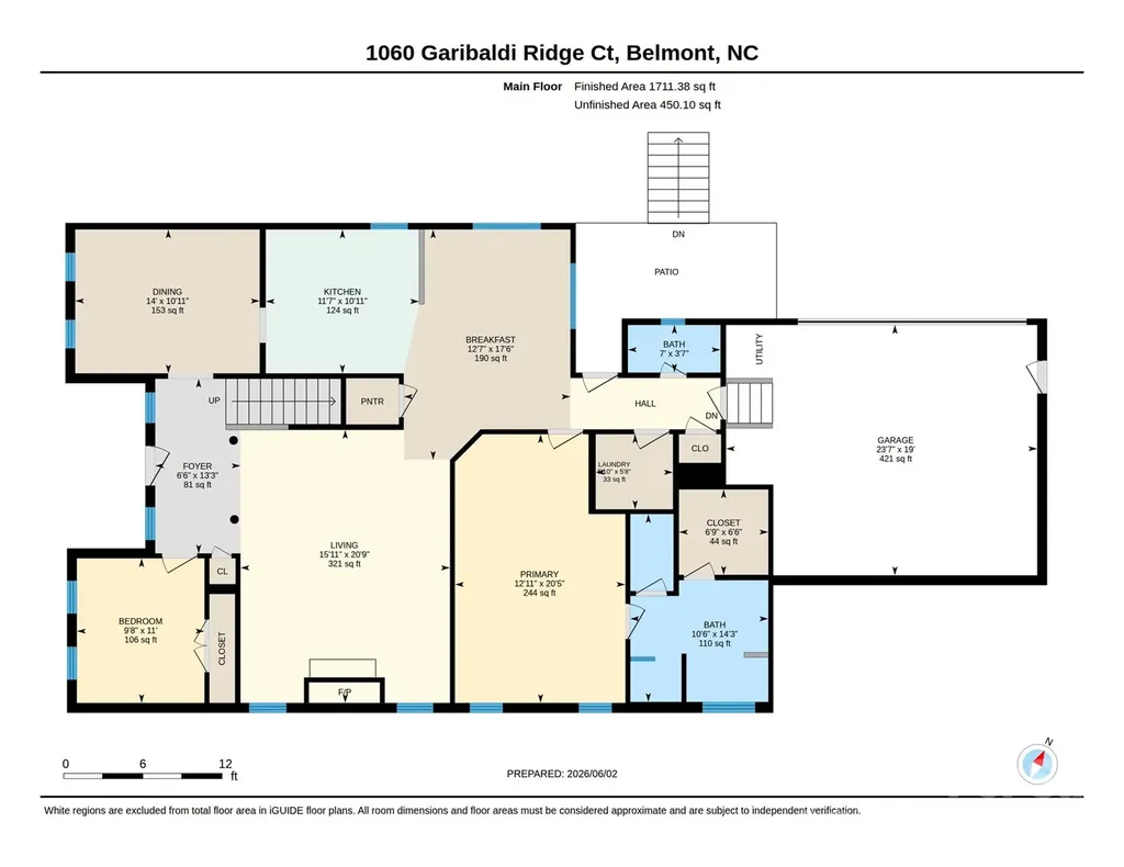 1060 Garibaldi Ridge Court Belmont NC 28012