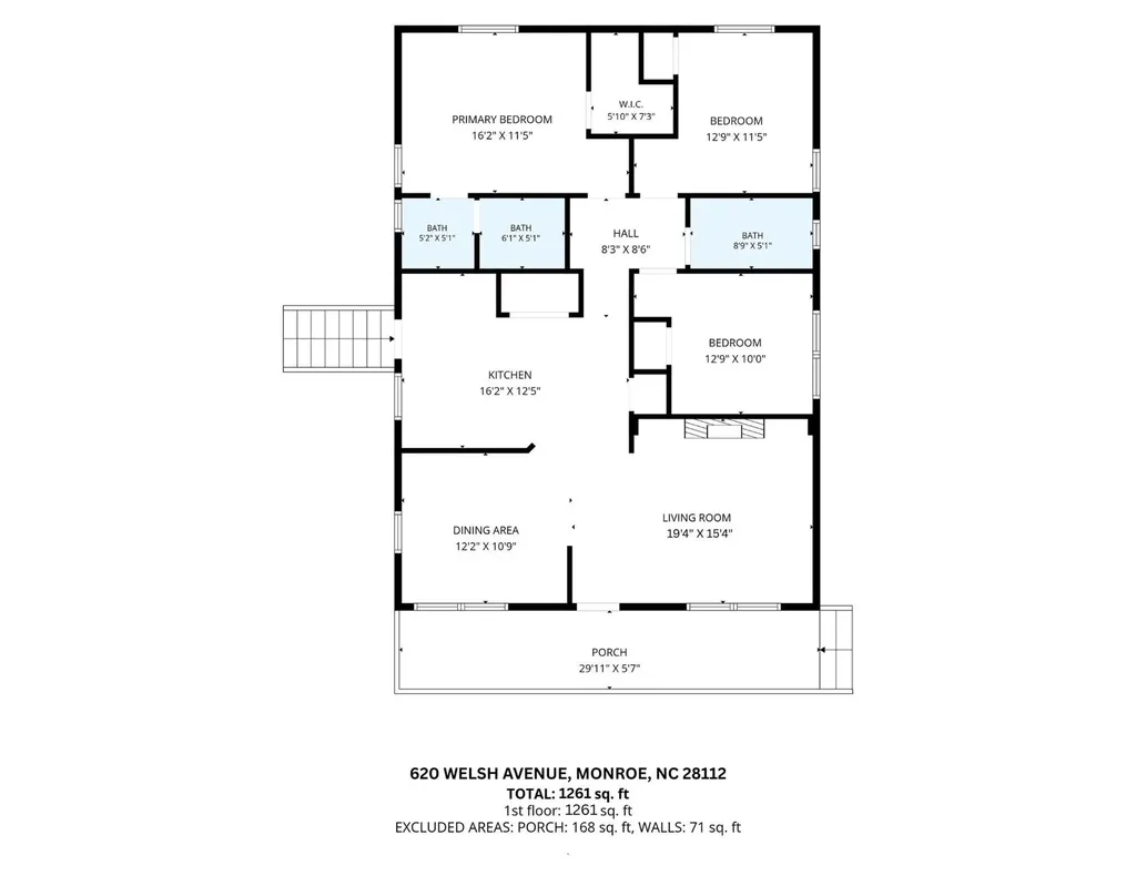 620 Welsh Avenue Monroe NC 28112