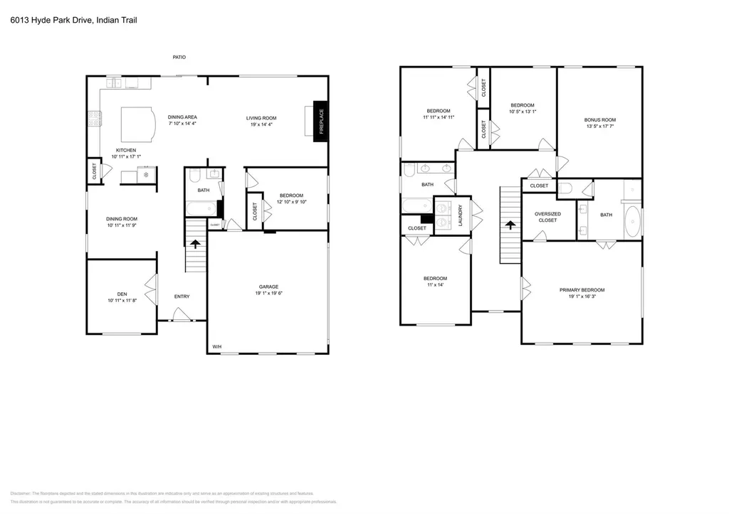 6013 Hyde Park Drive Indian Trail NC 28079