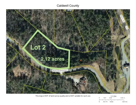 2.12 Acres, Lot 2 Round Mountain Parkway Lenoir NC 28645