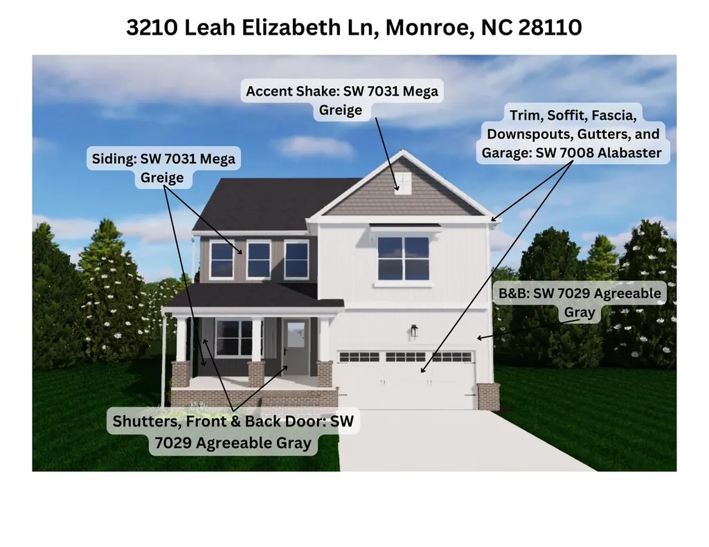 3210 Leah Elizabeth Lane Monroe NC 28110