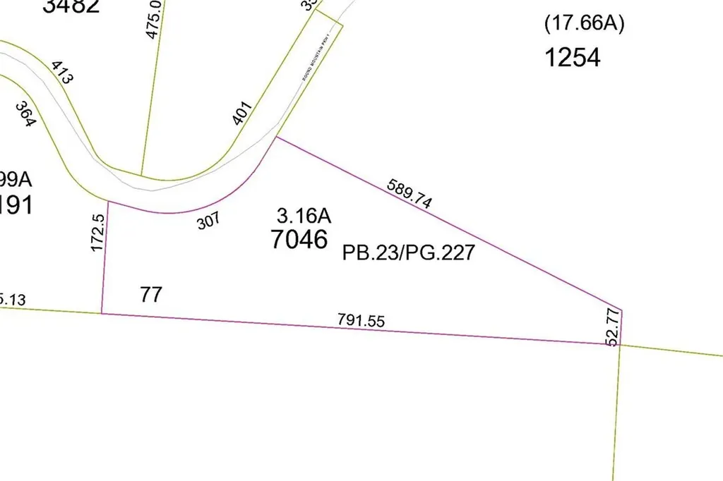 3.16 Acres Lot 77, 1712 Round Mountain Parkway Lenoir NC 28645
