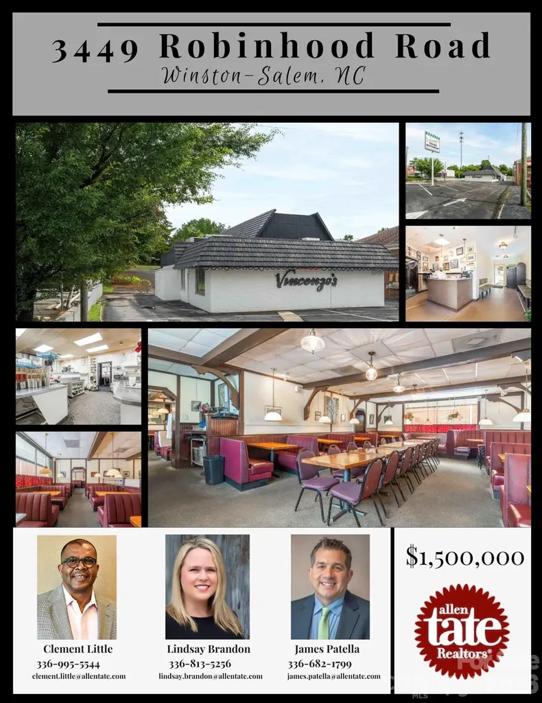 3449 Robinhood Road Winston Salem NC 27106