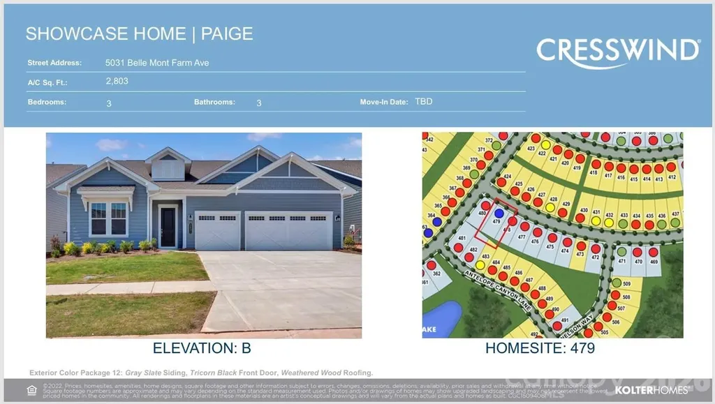 5031 Belle Mont Farm Avenue Monroe NC 28110