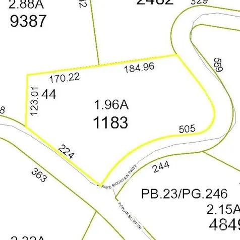 1.96 Acres, Lot 44 Round Mountain Parkway Lenoir NC 28645