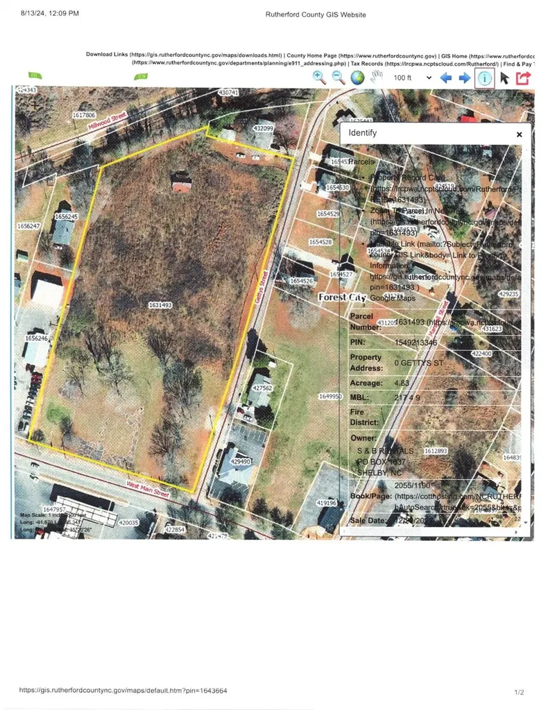 0 Gettys Street Forest City NC 28043