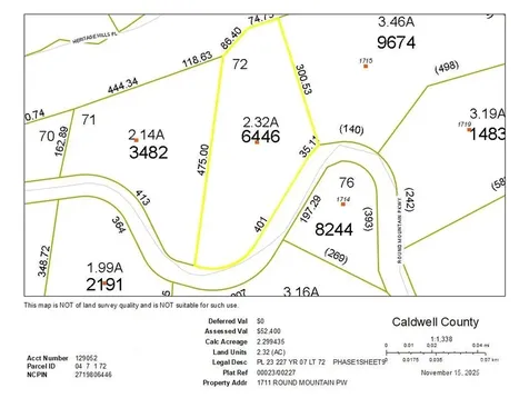2.32 Acres Lot 72 Round Mountain Parkway Lenoir NC 28645