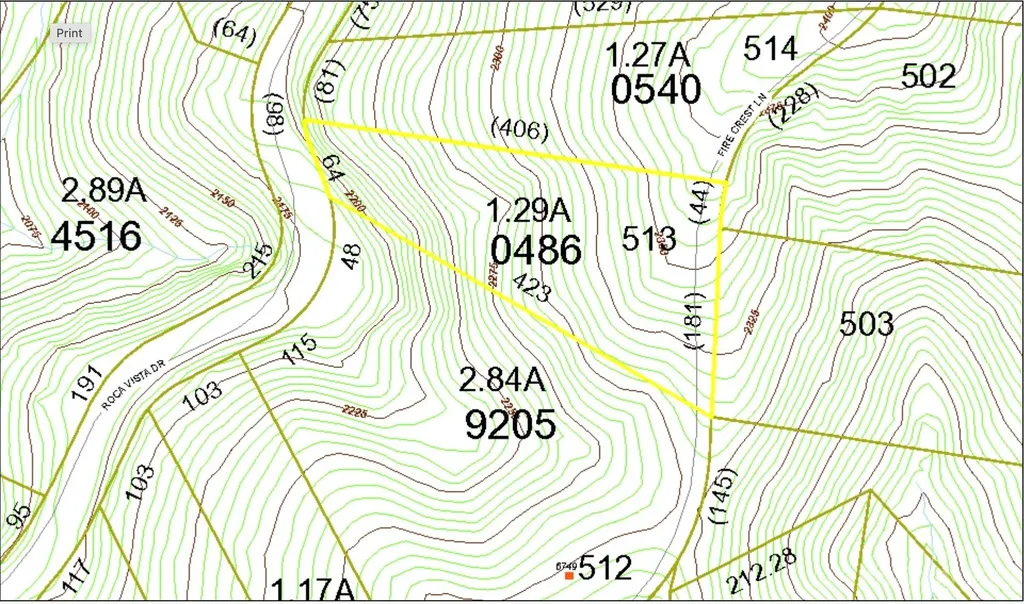 Lot# 513 Fire Crest Lane Lenoir NC 28645