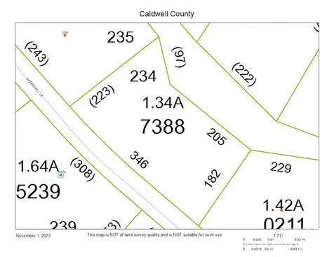 1.34 Acres, Lot 234 Waterfall Lane Lenoir NC 28645