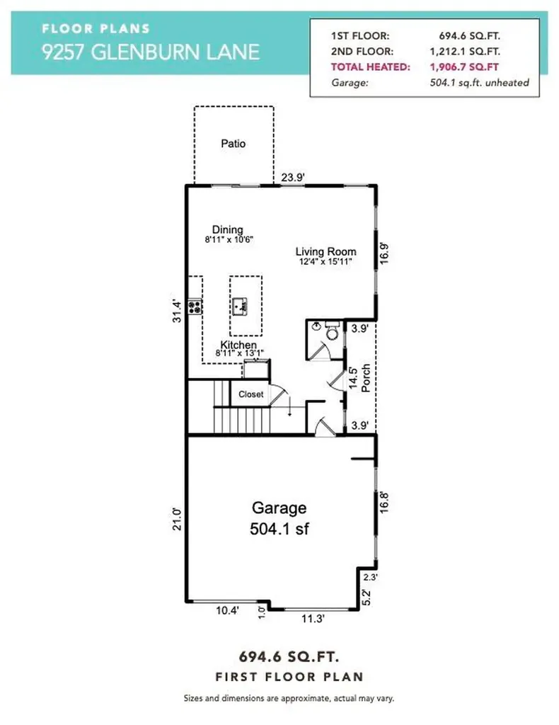 9257 Glenburn Lane Charlotte NC 28278