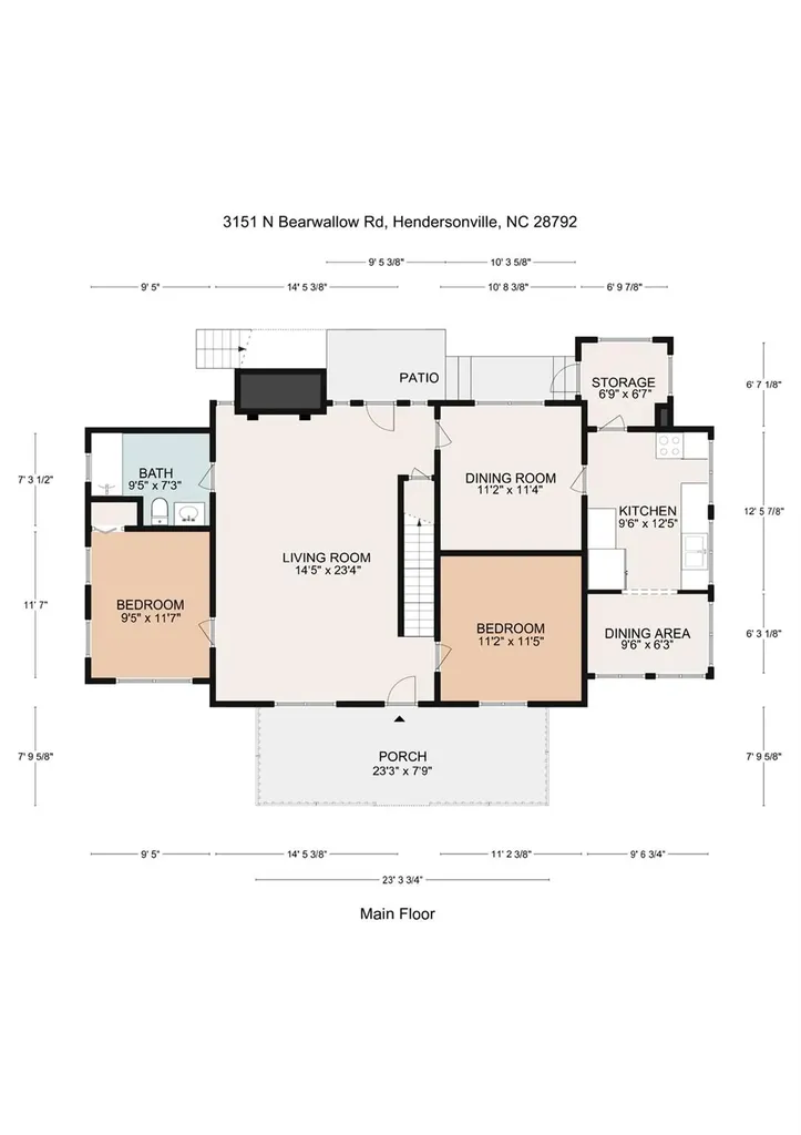 3151 N Bearwallow Road Hendersonville NC 28792