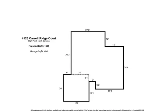 4126 Carroll Ridge Court High Point NC 27265