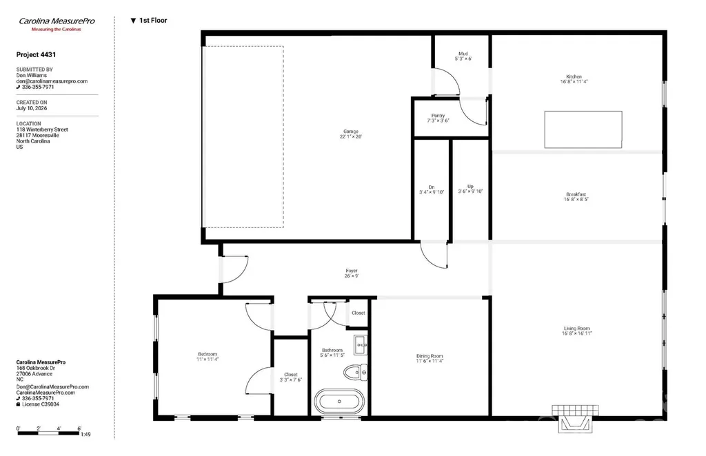 118 Winterberry Street Mooresville NC 28117