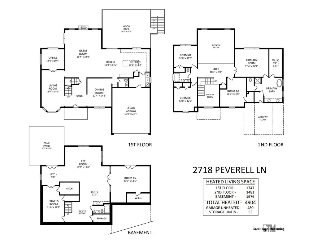 2718 Peverell Lane Charlotte NC 28270